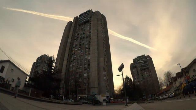 Gopro Hero 5 Black - Timelapse - Banjica, 5 solitera смотреть онлайн