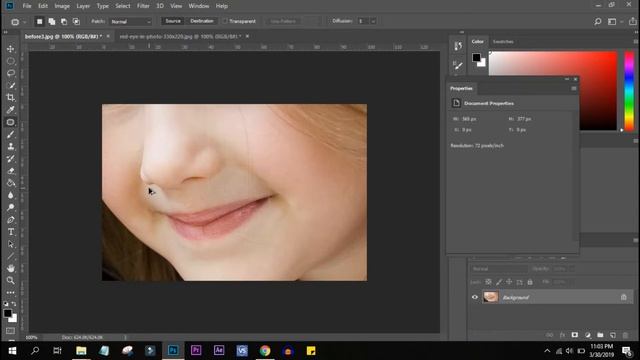 How to use Photoshop Healing Tools Spot Healing and Healing Brush Tools смотреть онлайн