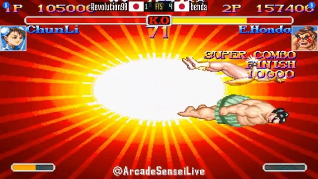 FT5 @ssf2xjr1: Revolution98 (JP) vs benda (JP) [Super SF II X ssf2x ssf2 Fightcade] Sep 29 смотреть онлайн