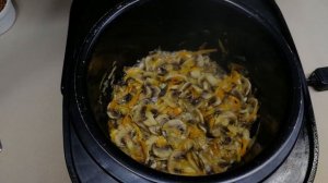Постное меню. Гречка с грибами луком и морковью. Постная гречка с овощами в мультиварке