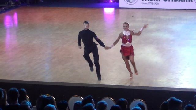 Maxim Elfimov - Evgenia Churikova | Moscow GS LAT 2017 | 1/4 Jive смотреть онлайн