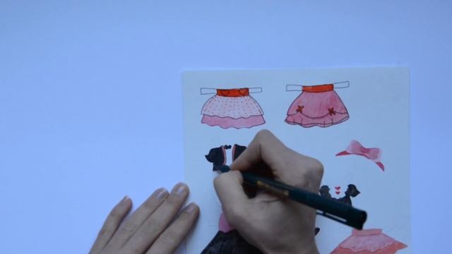 Lalaloopsy PAPER DOLLS - How to draw her clothes / Лалалупси и как нарисовать ей одежду. смотреть онлайн