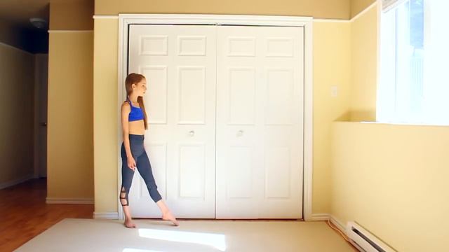 How to do an Arabesque Jump / Firebird Jump with Straight Legs смотреть онлайн