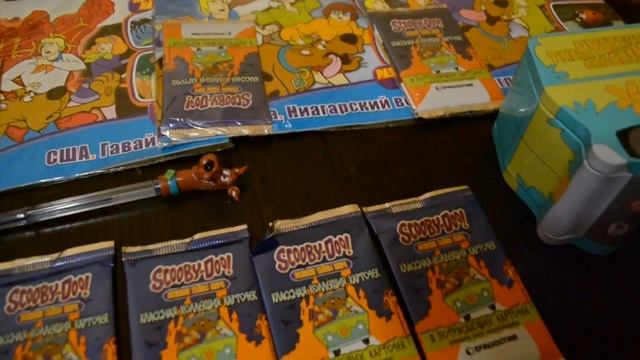 Скуби ду журнал с карточками и бокс для хранения карточек смотреть онлайн