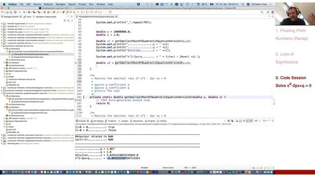 Lecture 2021 Numerical Methods: Session 04: Computer Arithmetic (4): Floating Point Numbers (3) смотреть онлайн