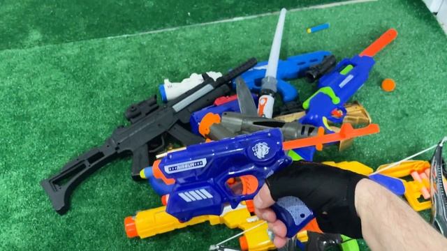 Car98 Rifles and M416 Nerf Toys Gun, Spiderman Gun, Machine Gun, Bow, Shield, Roblox Nerf Gun смотреть онлайн