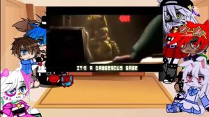 FNAF Security Breach Reacts To Salvaged Rage / FNAF / Read Description!