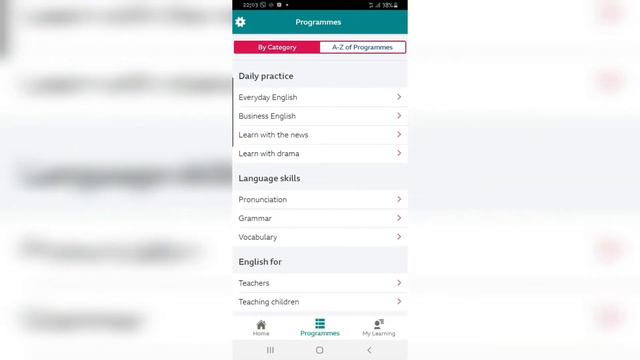 Обзор приложения BBC LEARNING ENGLISH