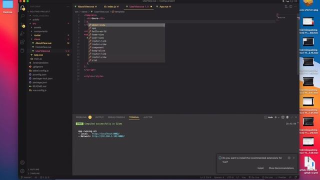Vue.js - Route - Params and Dynamic Links - (24) смотреть онлайн
