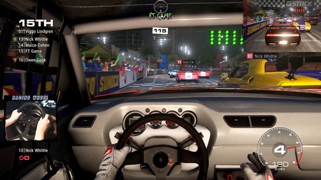 GRID 2019 Gameplay and Thrustmaster Settings! смотреть онлайн