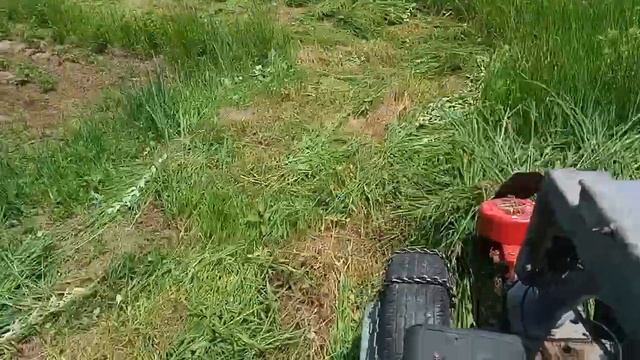 Мотоблок мтз 15 л.с.С косилкой кн-1. смотреть онлайн