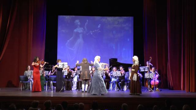 03 Бах Концерт ре минор для двух скрипок Часть I Солистки Лидия Тарасенко, Лулу Деку Танцуют Со смотреть онлайн