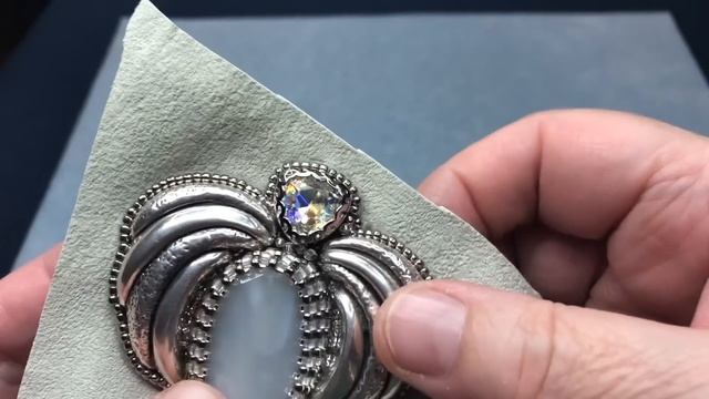 Кулон из серег и целый комплект в придачу. Украшения для Татьяны из Москвы. Часть 5.