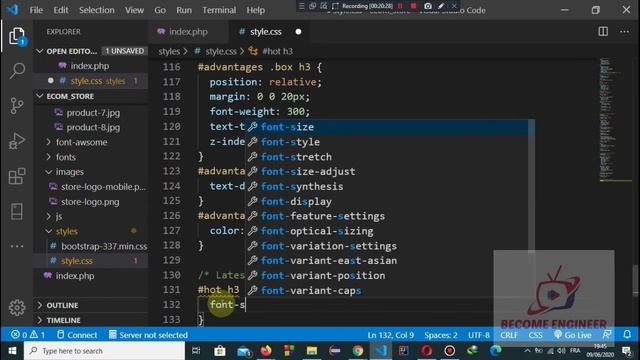 07 - INDEX PHP MAKING LATEST PRODUCTS SECTIONS - ECOM STORE - BECOME ENGINEER смотреть онлайн