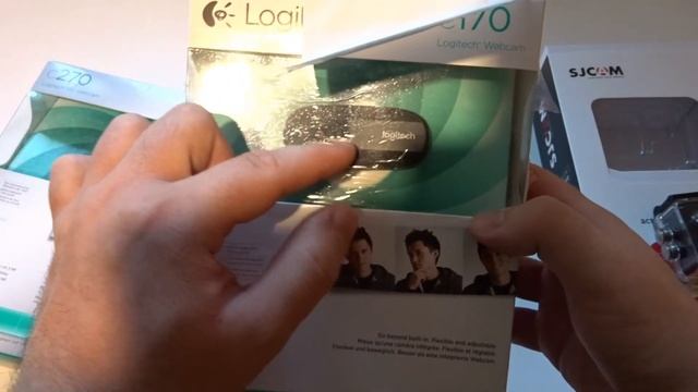 Logitech C170 & C270 & SJCAM SJ4000 смотреть онлайн