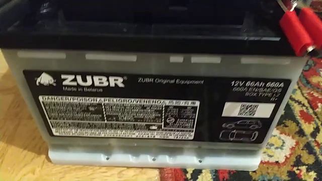 АКБ Зубр который идёт на конвейер по сборке новых машин. смотреть онлайн