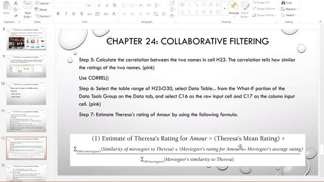 Ch. 24 Collaborative Filtering (Ep. 4 User-based) смотреть онлайн