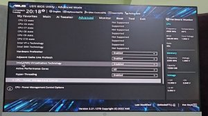 How to enable Virtualization in Asus BIOS