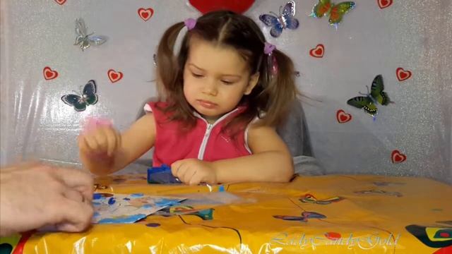 Пластилиновая картина русалочка Ариэль РИСУЕМ ПЛАСТИЛИНОМ Плэй До / Plasticine picture mermaid Arie смотреть онлайн