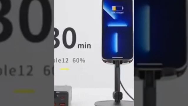 Зарядная Станция Baseus Gen3 Pro gallium nitride desktop power strip 100w смотреть онлайн