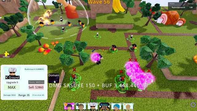 WAVE 70 EXTREME "auto skip ON" solo. sasuke 6 STAR LVL 150 FICOU op DEMAIS NO ALL STAR TOWER DEFENS смотреть онлайн
