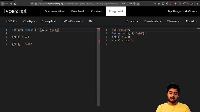 1.4 Array Data Types | TypeScript for Javascript Developers смотреть онлайн