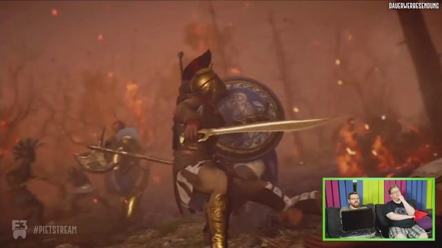 Assassin's Creed: Odyssey E3 Trailer - React смотреть онлайн