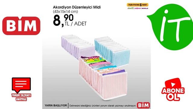 BİM YARIN BAŞLIYOR | #Bim #Aktüel | YARIN KATALOĞU | YAZLIK ÜRÜNLER - ÇEYİZ & NAKIŞLI BATTANİYE смотреть онлайн