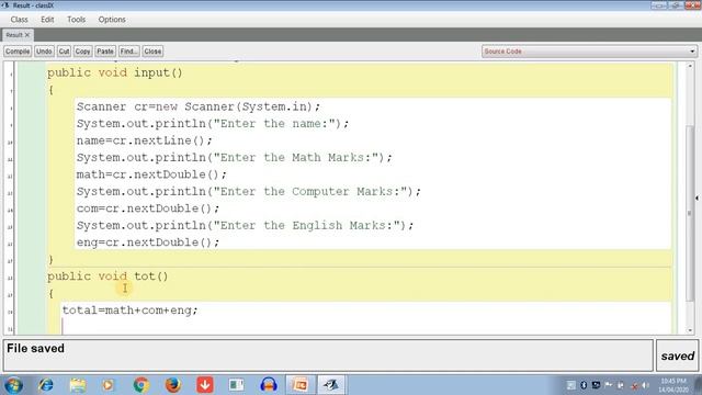 FIND TOAL MARKS AND PERCENTAGE BY E-learning programming смотреть онлайн