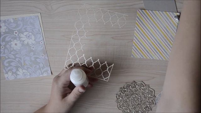 скрапбукинг / мастер-класс / декор обложки альбома / scrapbook / DIY / Tutorial смотреть онлайн