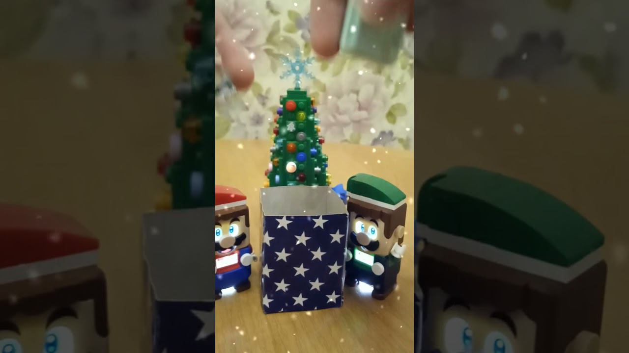 My Christmas & New Year Advent Calendar mini surprises by Lego Super Mario & Luigi. Day 31 #shorts смотреть онлайн