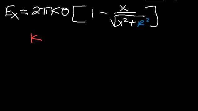Electric Field Due to a Charged Disk, Infinite Sheet of Charge, Parallel Plates - Physics Problems смотреть онлайн