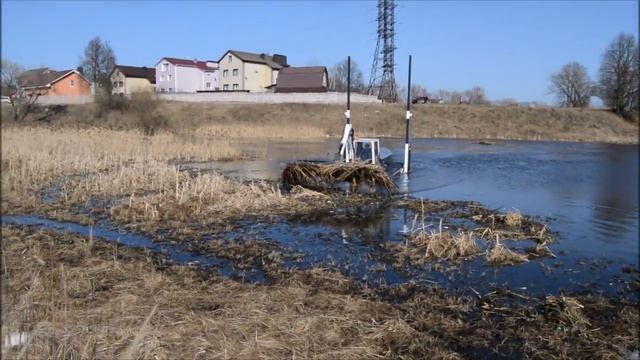 Земснаряд, плавающий экскаватор, амфибия Боцман М смотреть онлайн