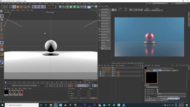 HOW to USE atmosphere volume and fog in Cinema 4D and Arnold Render смотреть онлайн