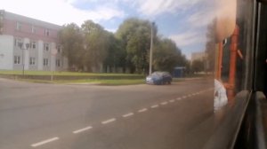 Молодечно.Поездка на автобусе МАЗ-105.065 Гос.№ АЕ 9811-5 Маршрут №6а (13.08.2023)