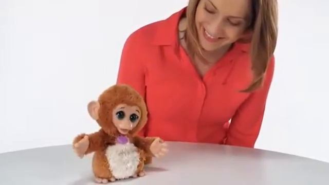 Furreal Friends Hasbro Озорные зверята (обезьянка) смотреть онлайн