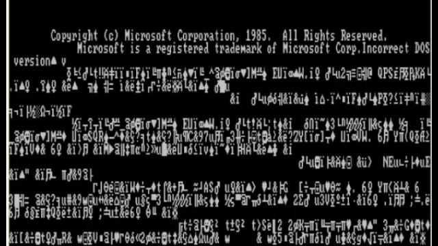 Windows 1.0 Incorrect DOS Version BSOD смотреть онлайн