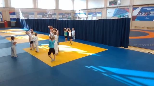 тренировка детской группы по дзюдо 19.08.21 (16:00)