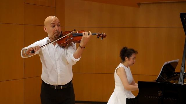 Faure, Pièces Breves, Op.84, Allegresse; Jose Manuel Pietri-Coimbre, violin; Saffron Chung, piano смотреть онлайн