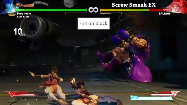 STREET FIGHTER V【IBUKI / How To Punish Balrog】 смотреть онлайн