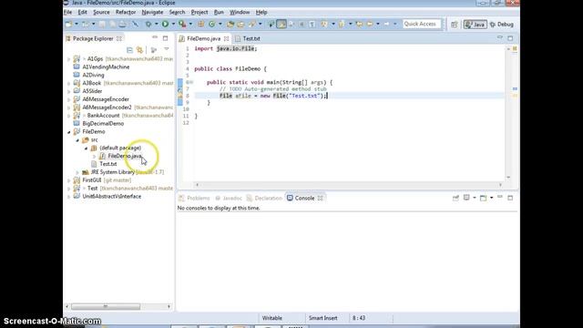 UNIT7 Java FIle Class смотреть онлайн