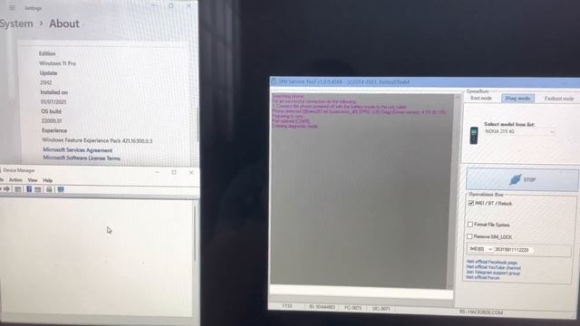 NOKIA 215 4G (TA-1264) IMEI REPAIR USING FURIOUSGOLD смотреть онлайн