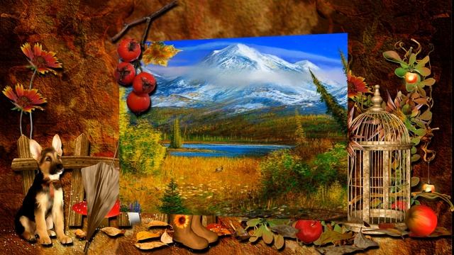 Осенний пейзаж смотреть онлайн