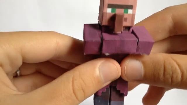 Бумажный Minecraft: Деревенский житель (Священник) / Villager смотреть онлайн