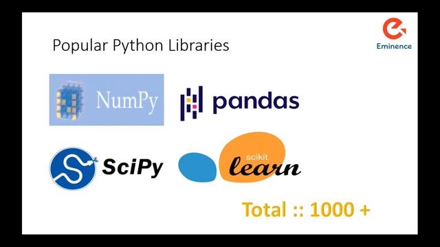 Top 4 Python Libraries | Python Libraries Explained | Eminence смотреть онлайн