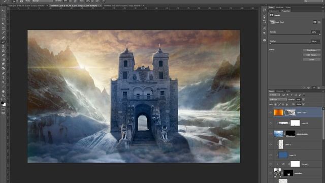 The Gate - Speedart Photoshop CS6 by batkya / Врата смотреть онлайн