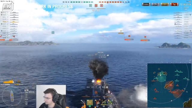 World of Warships - Yashima 510mm Super Yamato BEAST смотреть онлайн