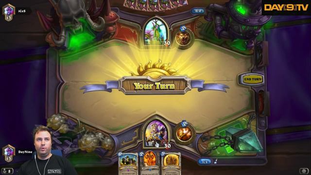 Day[9] HearthStone Decktacular #134 - OTK Shadowpriest P1 смотреть онлайн