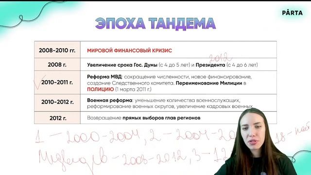 Что нужно знать про Современную Россию для ЕГЭ по истории? | PARTA | История ЕГЭ смотреть онлайн