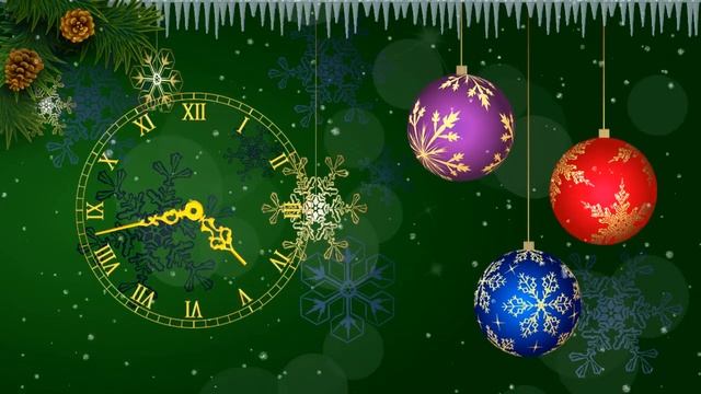 Новогодние часы   сделано по уроку  Ирины Ткачук